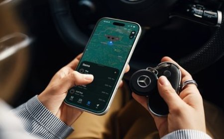 Mercedes-Benz and Chipolo Bluetooth key tracker with IP67 rating and USB-C charging port