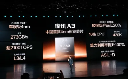 BYD Xuanji A3 4nm smart driving processor chip designed for autonomous vehicle computing