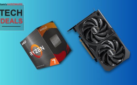 Budget desktop setup featuring AMD Ryzen 7 5800X processor and Nvidia RTX 5060 graphics card for 1080p gaming.