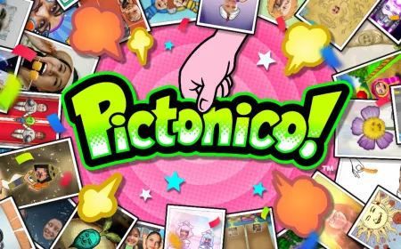 Screenshot of the Pictonico mobile game interface showcasing the photo matching microgame mechanics