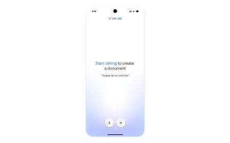 Google Live AI across Gmail, Docs, and Keep for querying inboxes, structuring documents via voice, and organizing reminders.