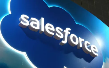 Diagram showing Salesforce Headless 360 architecture routing CRM data to external AI platforms via APIs.