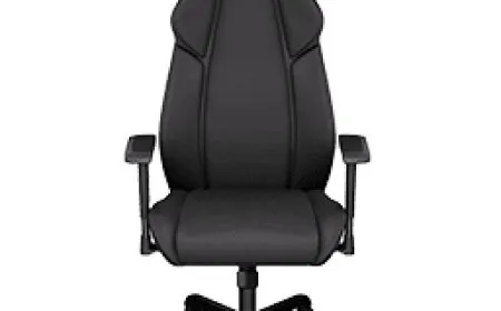 The Endorfy Meta gaming chair features an ergonomic backrest and padded seat construction.