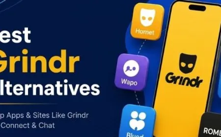 Diverse individuals using smartphones to connect on a secure LGBTQ+ social networking platform.