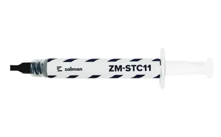 ZALMAN ZM-STC11 silicone-based thermal paste tube and packaging