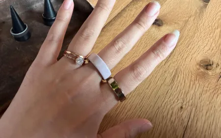 Oura Ring 5 device and complimentary sizing kit shown ahead of the June fourth preorder launch.