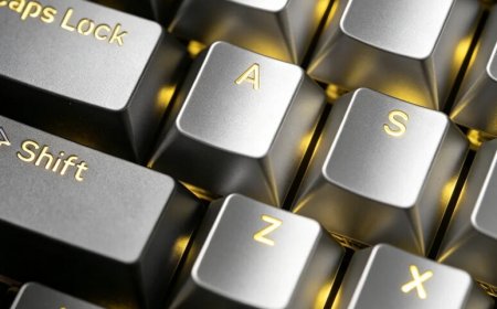 Awekeys Unveils Shine-Through Metal Keycaps for Keyboards