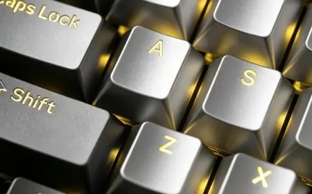 Awekeys metal keycaps featuring shine-through lettering for backlit custom keyboards.