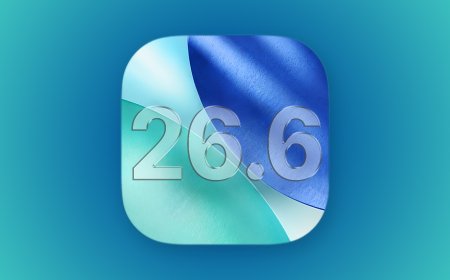 iPhone screen displaying the iOS 26.6 beta update interface highlighting stability and security fixes
