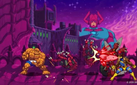 Cyclops and The Thing appear in promotional artwork for the Marvel Cosmic Invasion downloadable content pack.