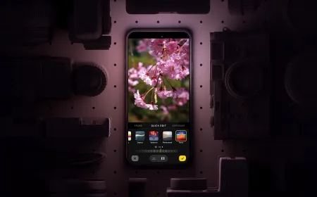 Halide Mark III camera interface displaying the new film simulation menu