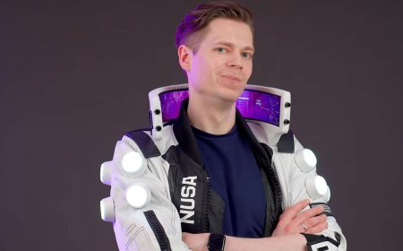 Flexible OLED Jacket Collar Powered by Dual Raspberry Pi 4s