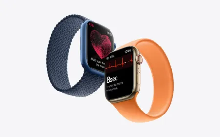 Apple Watch screen displaying heart rate metrics enhanced by watchOS 27 backend algorithms.