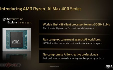 AMD Launches the Ryzen AI Max 400 Series Processors: "Strix Halo" Gets a Memory Upgrade