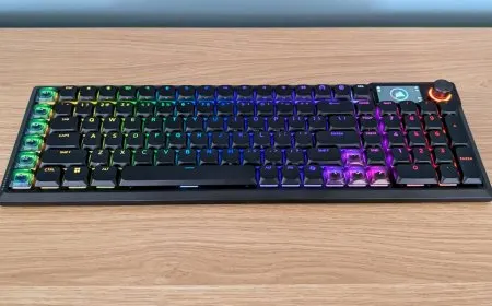 Corsair Vanguard Air 99 wireless keyboard with a compact aluminum chassis and low-profile keys