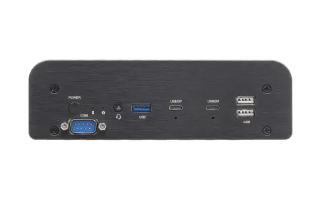 The ASRock iBox fanless mini PC features Intel Panther Lake processors for industrial computing applications.