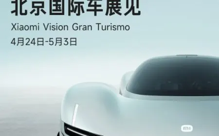 Xiaomi Vision Gran Turismo concept supercar displayed at Auto China 2026 in Beijing.