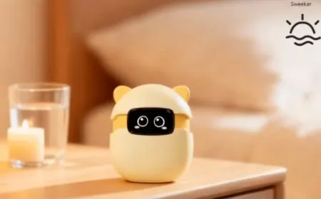 Takway unveils Sweekar, an AI virtual pet device and evolution of Tamagotchi, at CES 2026.