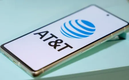 AT&T eSIM service map displaying regional coverage across the United States, Mexico, and Canada for short-term travelers.