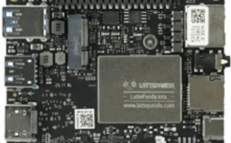 DFRobot LattePanda Iota single board computer with modular expansion ports.