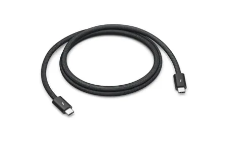 Apple Thunderbolt 4 Pro cable with USB-C connectors