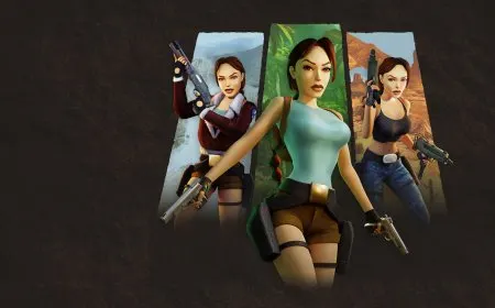 Cover art for the Tomb Raider I–III Remastered game collection