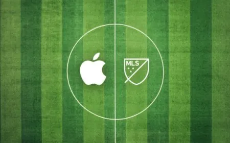 iPhone 17 Pro cameras capture the LA Galaxy versus Houston Dynamo FC professional soccer match for Apple TV.