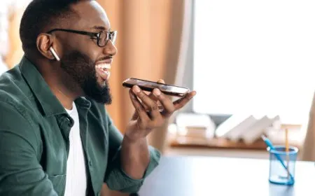 Apple accessibility settings display new artificial intelligence features for Voice Control and Magnifier.