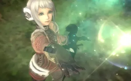 Final Fantasy XI characters explore the world during the Echoes of Vana'diel crossover event.