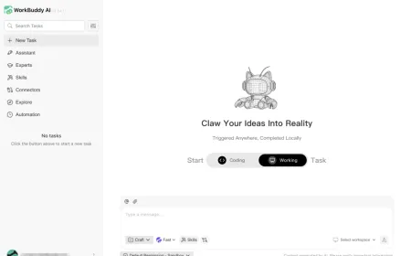 Tencent WorkBuddy is a productivity AI agent for global office workflows that uses natural language prompts for task autom...
