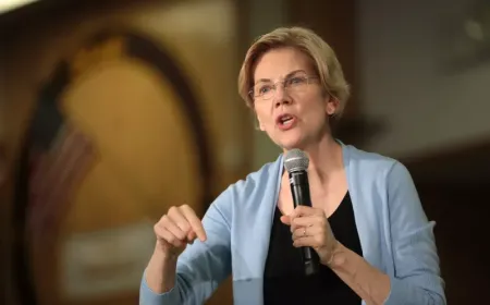 Senator Elizabeth Warren discusses proposed taxes on artificial intelligence data centers.