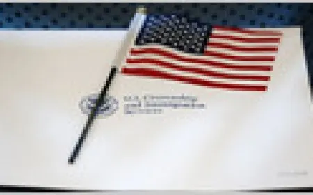 Policy documents and immigration forms related to green card applications for tech workers
