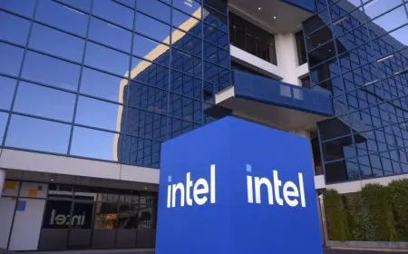 This chart outlines the Intel 14A process node development schedule and manufacturing milestones.