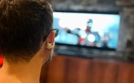 These open-ear earbuds preserve situational awareness while delivering personal audio.
