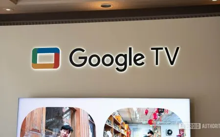 A Google TV remote functions as a pointer to navigate the on-screen cursor.