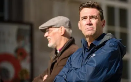 Andy Burnham discusses UK digital identity policy amid political shifts.