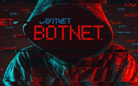 Network diagram depicting the takedown of the Glassworm botnet infrastructure.