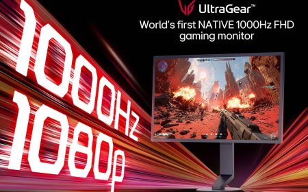LG Introduces First 1000Hz 1080p UltraGear Monitor for Competitive Gaming