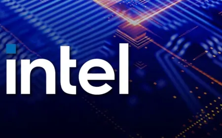 Technical diagram illustrating Intel seven angstrom chip manufacturing and transistor scaling research