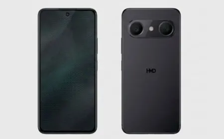 Leaked render of the HMD Thunder Pro smartphone exterior showcasing its streamlined chassis design.