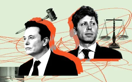 The courtroom proceedings highlight corporate governance disputes and artificial intelligence accountability.