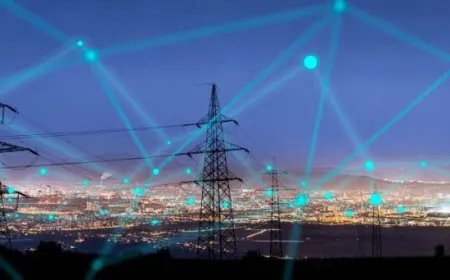 Electrical grid infrastructure and power generation facilities supporting rapid artificial intelligence datacenter expansion.
