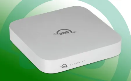 The OWC Stack AI is a Thunderbolt 5 peripheral that extends GPU memory using high-speed flash storage for local AI process...