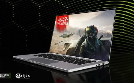 The GeForce NOW login screen displays the Gaijin single sign-on authentication option.