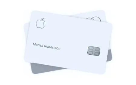 The promotional graphic displays AirPods Pro 3 earbuds alongside Apple Card rebate eligibility details.