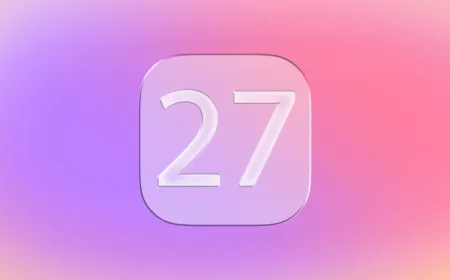 Apple iOS 27 Siri interface redesign showing updated voice assistant controls and system navigation elements