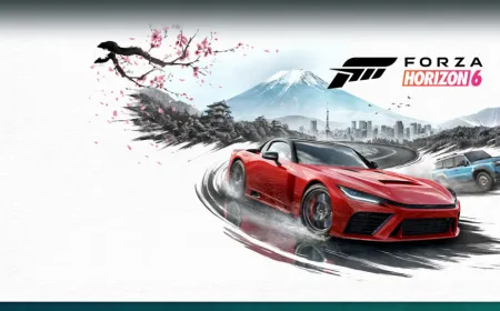 Forza Horizon 6 gameplay demonstrates frame pacing issues alongside system performance monitoring tools.