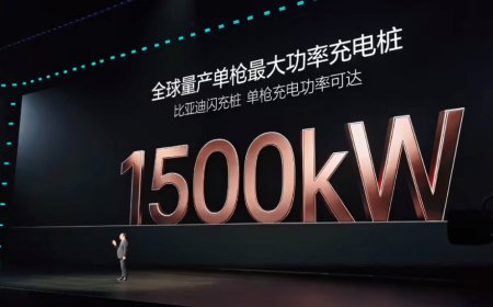BYD unveils 1,500 kW ultra-fast EV charger, plans 20,000 flash charging stations in China