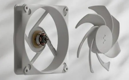 Fractal Design Dynamic 3 fan series featuring PWM controlled cooling fans for modern PC builds.