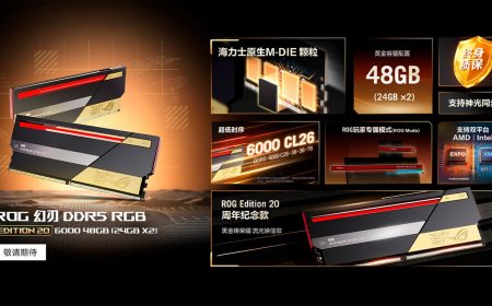 Asus Launches First DDR5 Memory Kit Amid Market Shifts